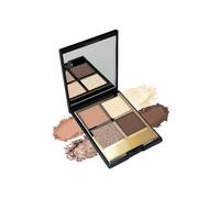 4 Couleurs Palette Fard a Paupiere, Matte et Paillettes Ombre à Paupières, Longue Tenue Highly Pigmented, Imperméable Résistant Transpiration, Poudre Ultra-Fine, Cadeaux Maquillage pour Les Femme-02