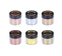 4 Couleurs Pigments De Poudre Métallique Pigment Polyvalent Mica Cosmétique Corsée De Corps Artisanat Artisanat Époxy Fournit Des Fournitures Bricolage