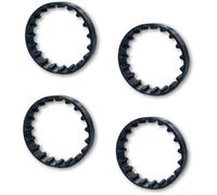 4 Courroies De Remplacement Pour Intex Zx300 - Kit De Réparation De Courroies Pièces De Rechange Détachées Pour Robot Aspirateur N