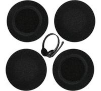 4 Coussinets De Rechange En Mousse Compatibles Avec Casques Senn-Heiser Epos Pc 2/Pc 3 Chat/Pc 5/Pc 7 Usb/Pc 8 Usb[CAS6210534]