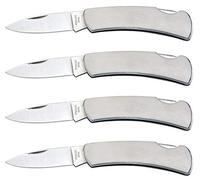 Semptec 4 couteaux de poche en acier