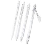 4 crayons crème étincelants avec toner lumineux plan ergonomique exemple pour journal de nuit outil d'écriture de nuit avec lumière