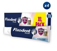 4 Crèmes Adhésives Pour Prothèses Dentaires Barrière Anti-Particules Fresh - 57 G - Fixodent Plus