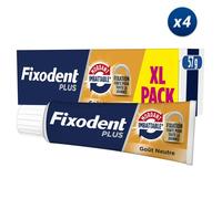 4 Crèmes Adhésives Pour Prothèses Dentaires Maintien Imbattable - 60 G - Fixodent Plus