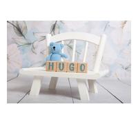 4 cubes 5x5cm + 55 stickers gris