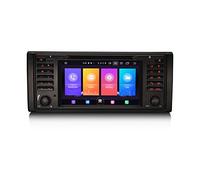 4 cœurs 2 + 32 Go Autoradio Android 10 pour BMW Série 5 E39 X5 E53 M5 Prend en Charge Dab+ Navi Carplay Android Auto DVD WiFi A2DP RDS TNT
