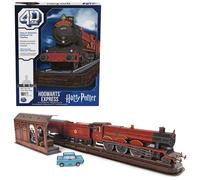 Generique – Puzzle 3D Harry Potter Hogwarts Express – carton, 181 pièces, dès 12 ans, Rouge/Noir