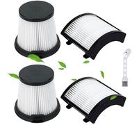 4 de IW3612EU Filtres compatibles avec Shark Detect Clean &amp Auto Empty IW3612EU IW3612E BROSSE ET ACCESSOIRE D’ASPIRAT