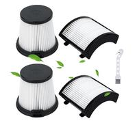 4 de IW3612EU Filtres compatibles avec Shark Detect Clean & Auto Empty IW3612EU, IW3612EUT, IW3611DE, Detect Pro IW1611DE IW1611, 2 filtres arrière HEPA et 2 pré-filtres