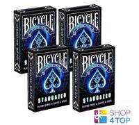 4 Decks Bicycle Stargazer Poker Playing Cards Tricks New