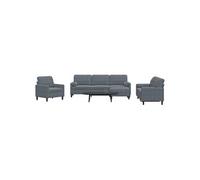 Vidaxl Ensemble De Canapés 4 Pcs Avec Coussins Et Traversins Velours Multicolore