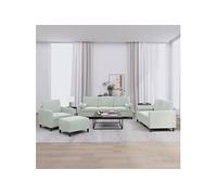 Ensemble de Canapés avec Coussins Sièges Salon 4 pcs Gris Foncé Velours vidaXL