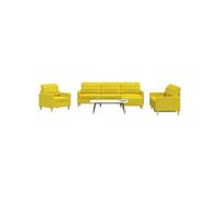 vidaXL Ensemble de canapés 4 pcs avec repose-pied jaune clair tissu, canapé, siège de canapé, canapé relax, canapé confort, fauteuil de télévision Jaune https://www.fnac.com/mp50625396/vidaXL-Ensemble-de-canapes-4-pcs-avec-repose-pied-jaune-clair-tissu-canape-siege-de-canape-canape-relax-canape-confort-fauteuil-de-television/w-4?oref=22659a08-579e-0782-f31f-15045d66d30c