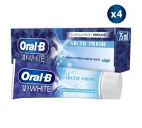 4 Dentifrices Oral-B Arctic Fresh 75 Ml