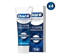 4 Dentifrices Propreté Intense 75ml, Oral B Pro-Science