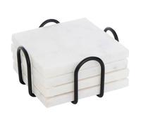 4 dessous de verre L11,5xp11,5xH5,5cm - Atmosphera Créateur d'intérieur