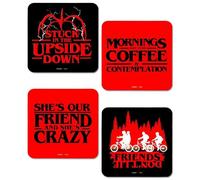4 dessous de verres Stranger Things