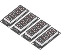 4 Digit Digital Tube,4 Digit Tube,4 Digit Digital Display Module,4 Digit Digital Display LED Tube,7 Segments Clock Module,TM1637 Module