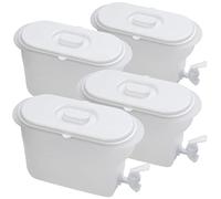 4 distributeurs de boisson 3 L avec robinet [Rosenstein & Söhne]