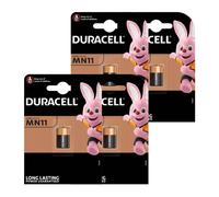 4 Duracell Alkaline Mn11 A11 Batteries 6V 11A E11A Gp-11A Gp11A Exp 2028 Neuf