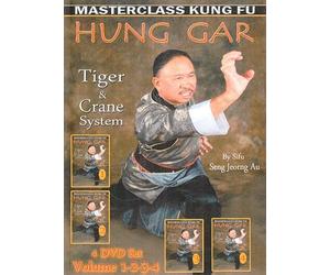4 DVD Box Masterclass Kung Fu - Hung Gar Tiger & Crane System