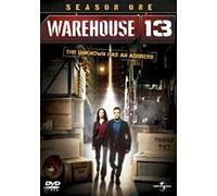 4-DVD WAREHOUSE 13 - SEIZOEN EEN (THE DISCS ARE REASONABLE / THE CARBOARD BOX HAS SOME SLIGHT WEAR AND TEAR.