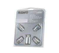 4 ecrous antivol Chrome 12x15/ 60degres/ 325mm/ Douille 19mm