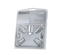 4 ECROUS ANTIVOL SL MCGARD M12X1.5/ PLAT/ LONG. 15/35MM/ Ø21MM