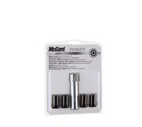 McGard Écrous antivol HEX/Tuner M12x1.50 Conique Longueur 21mm Noir