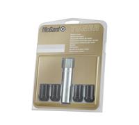 McGard Écrous antivol HEX/Tuner M12x1.50 Conique Longueur 21mm Noir
