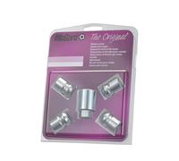 4 Ecrous Antivol 12x150 L29.9mm Spheriques Cle 19 - 2500SU - 516041