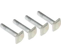 4 écrous M6x35mm pour barres de toit Adaptateur pour rainure en T Ecrous à encoches 20x20mm