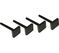 4 écrous M6x60mm pour barres de toit Adaptateur pour rainure en T Ecrous VDP