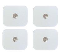 4 Electrodes autocollants dispositifs Foam Stimulation longue durée carrés 5 x 5 cm Clip Snap 4 mm FIAB