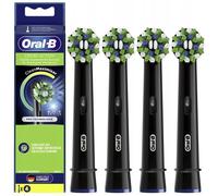 4 Embouts Oral-B Cross Action Black Authentiques