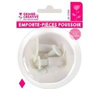 Emporte Piece Poussoir Losanges 4 Pcs