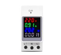 4 en 1 AC 110 V 220 V 100 A Tension Courant KWH Moniteur d'énergie électrique Volt AMP Voltmètre Ampèremètre Wattmètre Rail DIN 1 pièces(AC 160-275V)