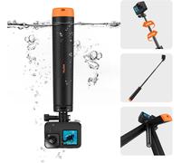 4 en 1 Bâton de Selfie Poignée Flottante pour trépied Monopode Selfie Extensible et étanche pour Hero 13 12 11 10 9 8 7 6 5 4 3 3+ DJI OSMO Insta360 et la Plupart des caméras d'action
