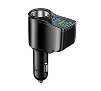 4 en 1 Chargeur Allume Cigare USB 106W, Cigare Charge 90W KFZ Allume 66W 2 Port USB-A 30W 3.1A PD Rapide Charger, Mini Adaptateur Automobile pour iphone Samsung Macbook GPS Caméra