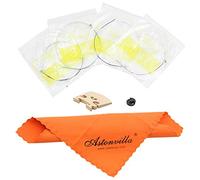 4 en 1 Cordes de Violon & Muet en Caoutchouc & Pont d'érable & Chiffon de Nettoyage Accessoires pour ViolonAccessoires pour violon