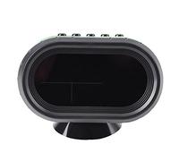 4 en 1 Horloge Voiture, Keenso 12V Horloge Digitale Numérique d'Affichage à Cristaux Moniteur LCD Automatique de Mètre de Tension de Thermomètre de Température Multifonctionnel