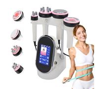 4 en 1 Machine de Lipocavitation, 40K Appareil Radiofréquence Visage, Anti-Cellulite Appareil Minceur, Machine De Sculpture Corporelle Pour Massage Amincissants et Raffermissants