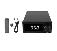 4 en 1 Préamplificateur de Commutation, écran D'affichage Numérique, HiFi Stéréo Multi-entrées, Convertisseur sans Perte de Volume Réglable à Distance. (Prise UE)