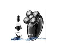 Rasoir électrique GENERIQUE 4 en 1 rasoir électrique pour hommes Ecelen tête chauve polonais tondeuse à cheveux flottant 4 têtes de lame rasage Machine