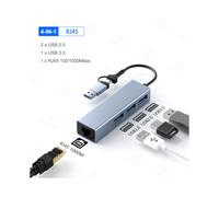 (4 en 1) USB C HUB Type C Splitter Thunderbolt 3 Station d'accueil Adaptateur pour ordinateur portable