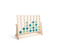 BS Toys Jeu d'adresse Quatre Ensemble Deluxe – Intérieur/Extérieur – Dès 6 ans – Bois Vert/Bleu