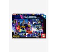 Educa - 4 Puzzles progressifs pour Enfants de 12-16-20-25 pièces chacun | Roues de Chauve-Souris. Cadeau Parfait pour Les garçons et Les Filles âgés de 5 6 7 8 Ans (20105)