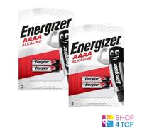 4 Energizer Aaaa Lr8D425 Piles Alkalines Mn2500 25A 1.5V 12