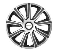 4 Enjoliveurs Gris/noir Michelin Nvs 49 15 Pouces