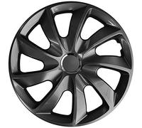4 enjoliveurs de roue de 17" noir (30,5 cm) - Graphite NRM - Noir